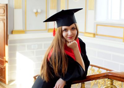 Студент в шапке конфедератке