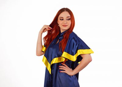 Синяя мантия на выпускной прокат